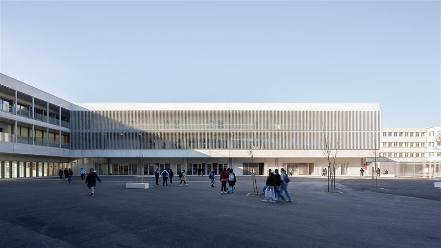 法国·Joséphine Baker 中学---Panorama Architecture