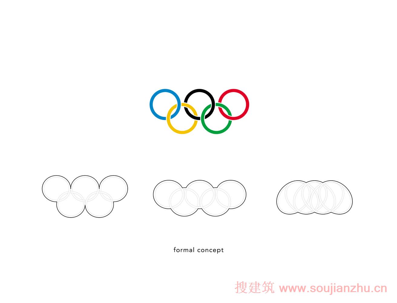 北京·2022北京冬季奥运会三山桥--灵感来自奥运五环
