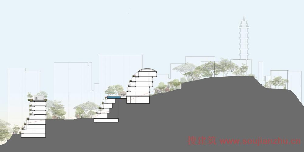 重庆·鹅岭峰山地住宅——萨夫迪建筑事务所(safdie architects)