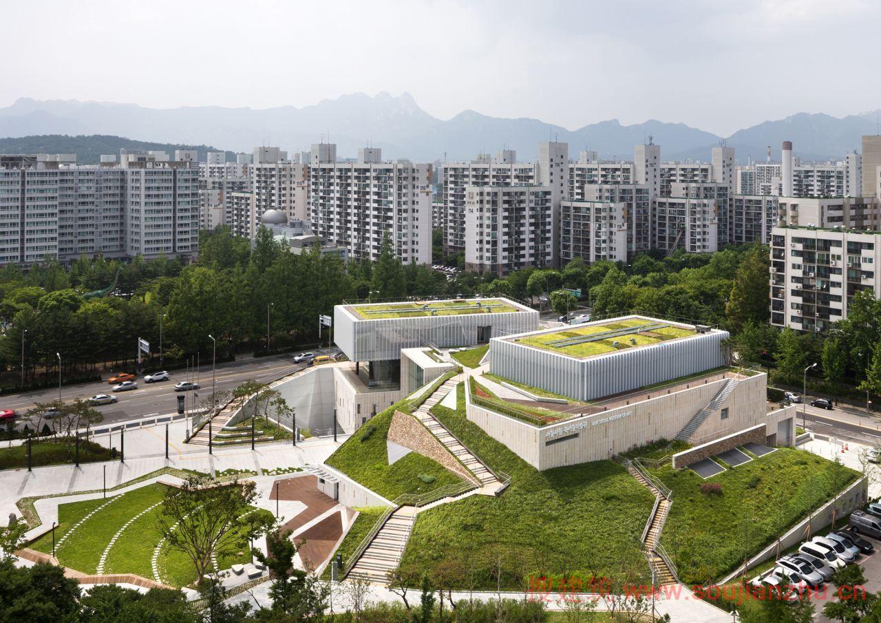 搜建筑网 -- 首尔·Buk Seoul艺术博物馆---Samoo Architects &Engineers